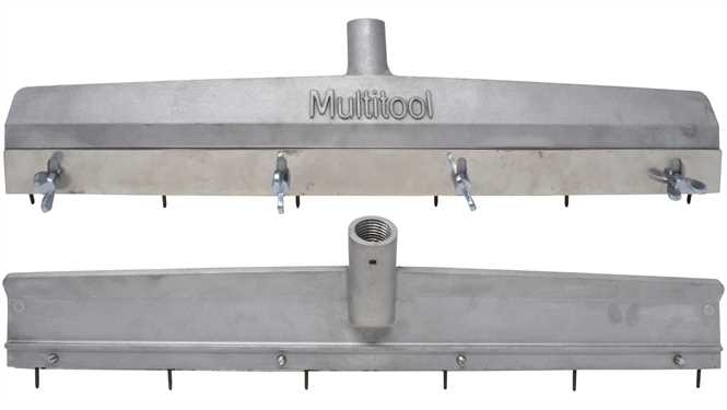 PIN RAKE PROFESSIONELL 58 CM WITH THREADED BRACKET METALL