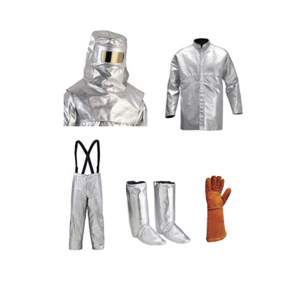 PRE-OXYDED Alu Full Suit with Terk 400 Glove