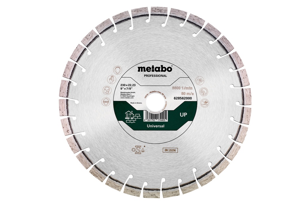 Universal Diamond Cutting Disc 350 x 25.40 mm (Professional) 37 Segments , UP