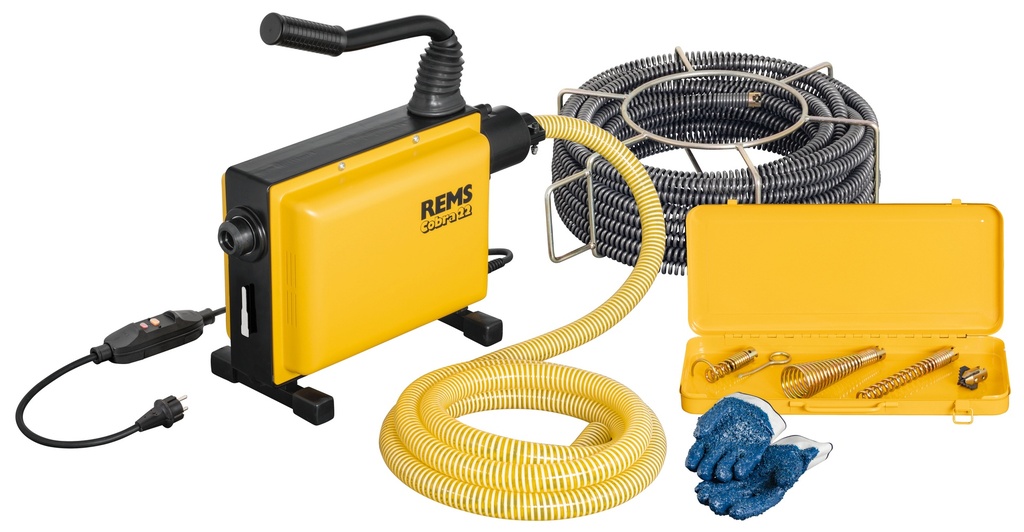 3/4-10" COBRA 22 Electric Drain Cleaning machine SET 750W - 230V
