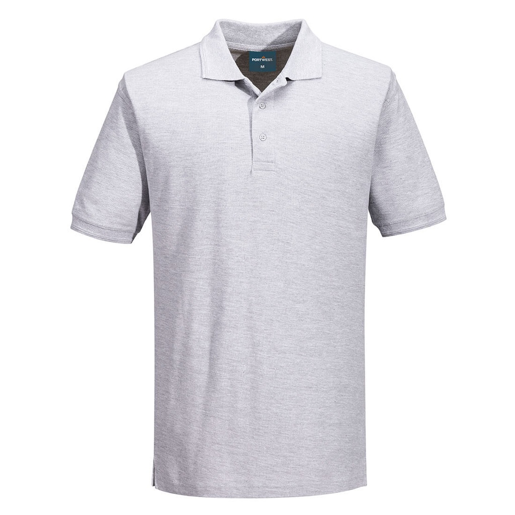 B210 - Naples Polo Shirt Grey