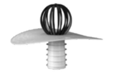 KOSTER Roof Drain DN 70 light grey