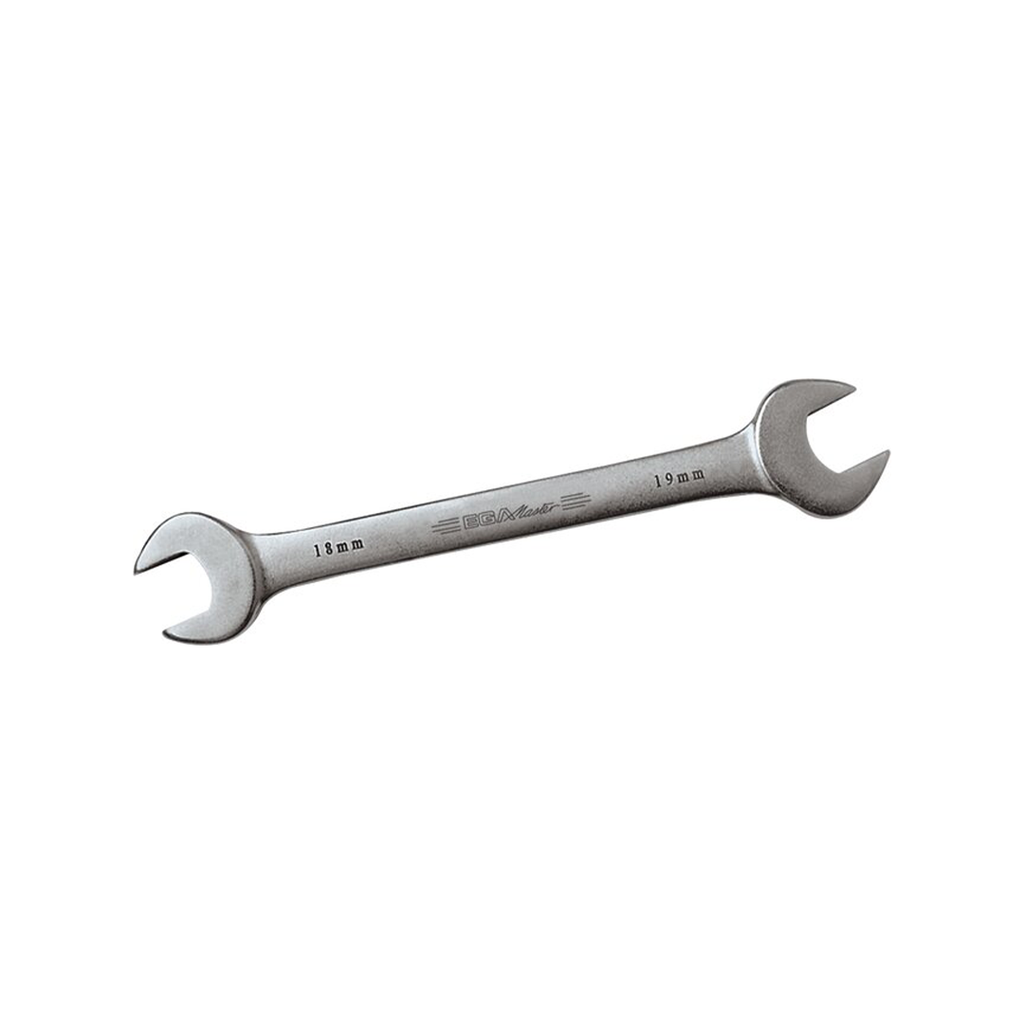 OPEN END WRENCH 14-17 MM AEROSPATIAL CHROME PLATING