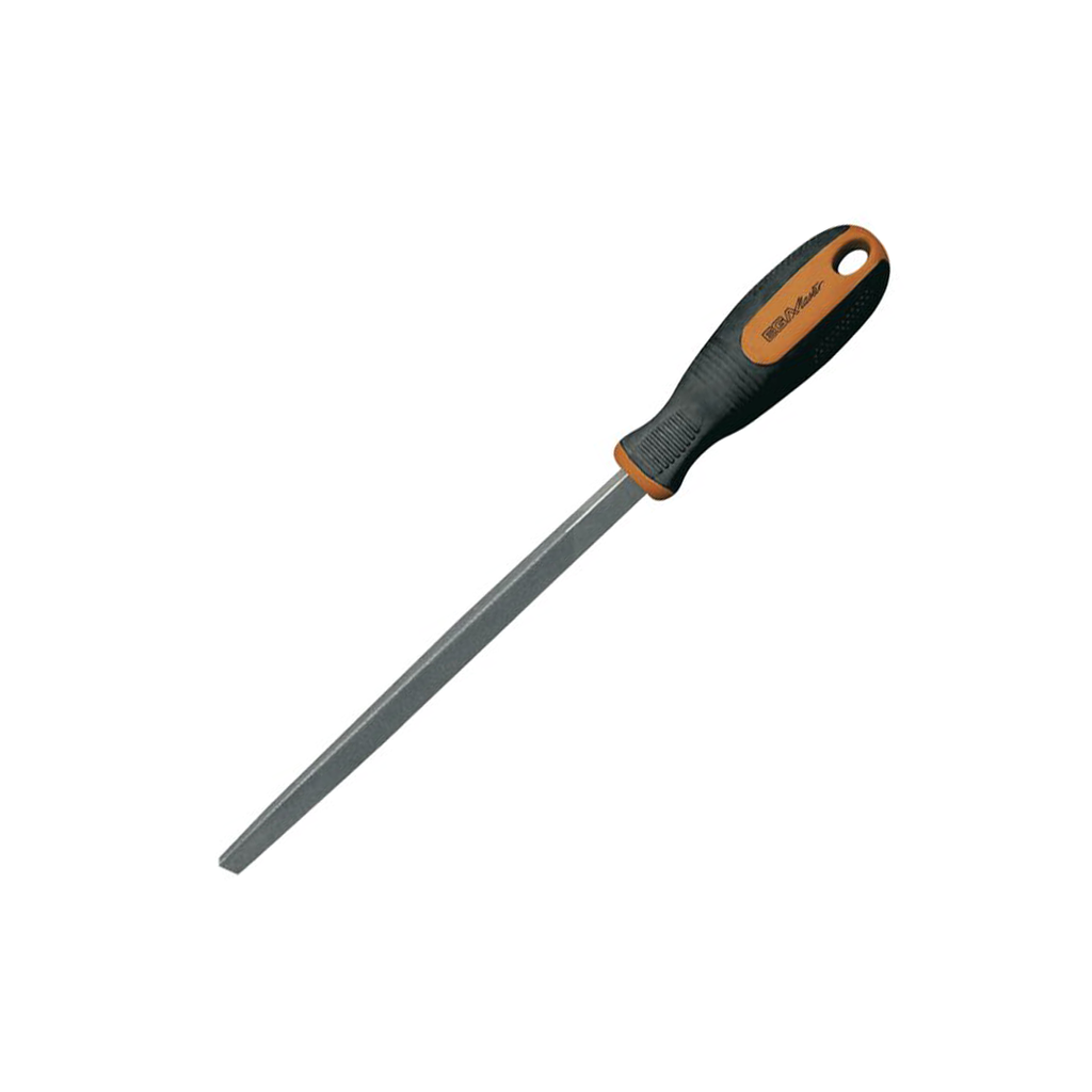 TRIANGULAR FILE 8" (SMOOTH) WITH HANDLE