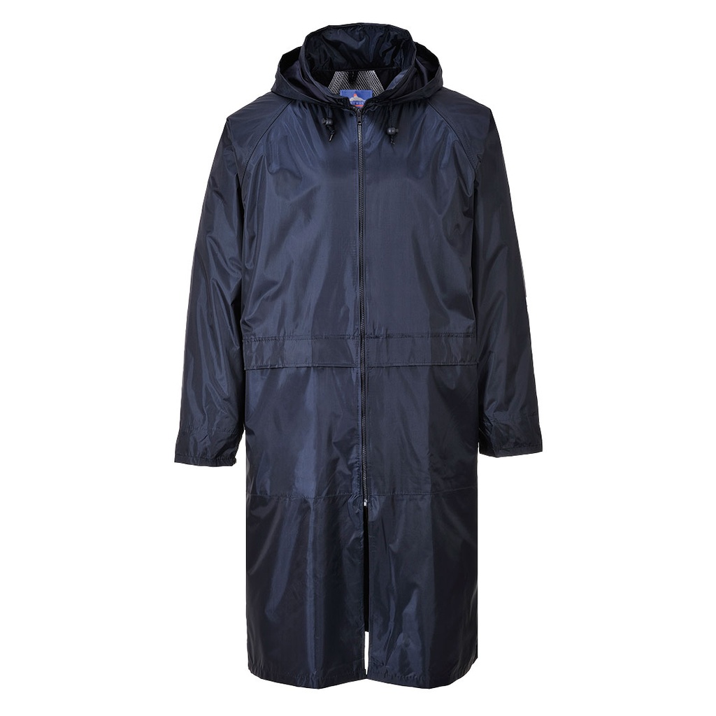 S438 - Navy Raincoat with Hood