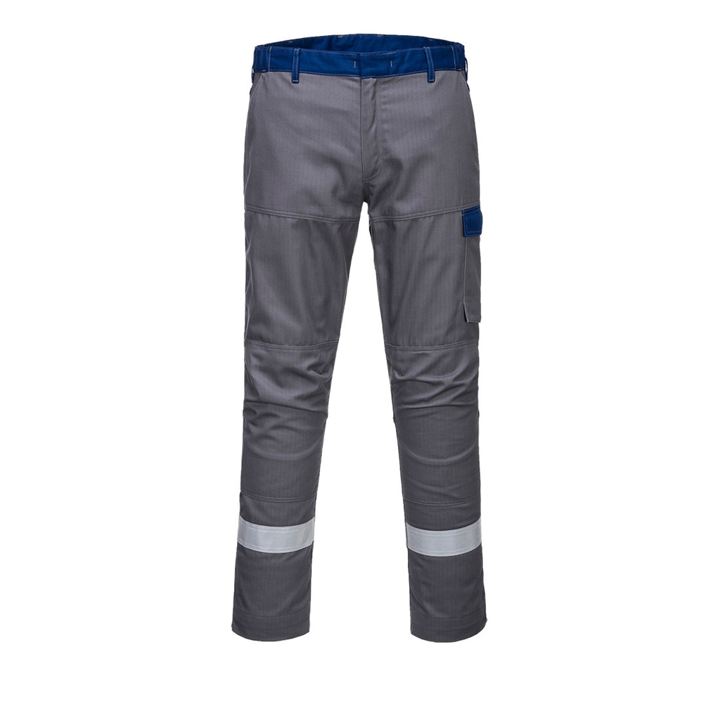 FR06 - Bizflame Industry Two Tone FR Trousers Grey