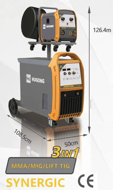 INVERMIG 500WEIII MIG/MULTI Welder Inverter 3PH Complete Air Cooled