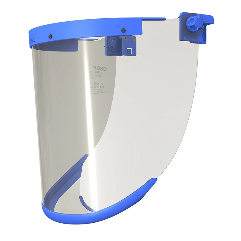 ERGOS2 PLUS - ATPV 12CAL Clear View ARC FLASH universal face shield 