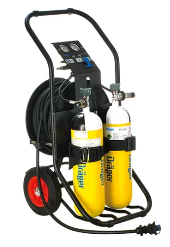 PAS AirPack 1 , Breathing apparatus Airline trolley kit 