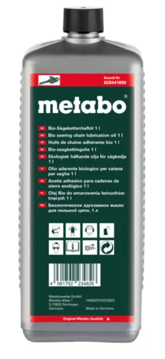 Bio Sawing Chain Lubrication Oil, 1 Liter