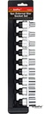 9PC 1/2" DR. EXTERNAL STAR SOCKET SET 