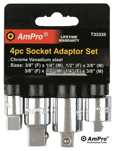[AMT33335] 4PC SOCKET ADAPTOR SET 