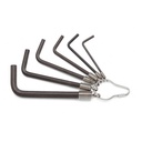 96As/T7- 7Pc Offset Hex Allen Key Set (3/32"-5/16") 