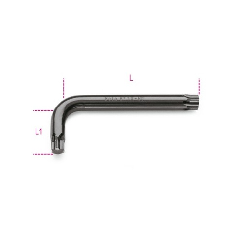 [BE000970060] 97Tx 60- Offset Star Allen Key T60