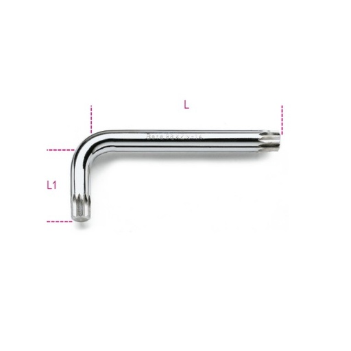 [BE000980014] 98Xzn 14- Offset Xzn Profile Allen Key M14