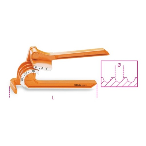 [BE003880051] 388-A/1-PIPE BENDING PLIERS 220mm