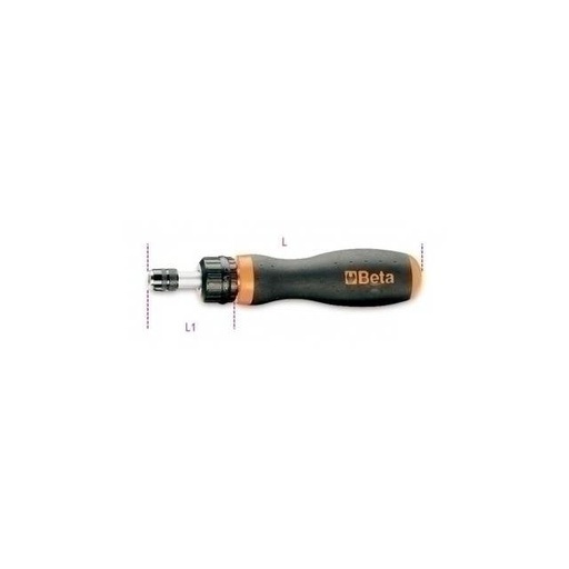 [BE008550001] 855-RATCHET SCREWDRIVERS 1/4 
