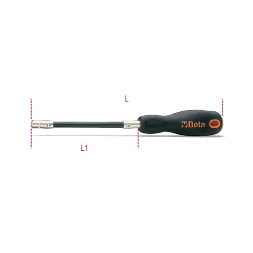 [BE008970010] 897 L-FLEXIBLE BIT HOLDER L280 