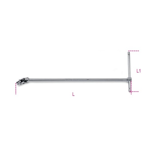[BE009000843] 900 /40-1/4" DRIVE SWIVEL T-HANDLE 