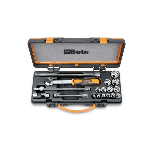 [BE009100925] 910-AS/C13-18PCS 3/8 SOCKET WR SETS 