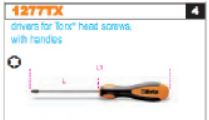 [BE012770020] 1277-TX 20-TORX SCREWDR. 4,5X100 