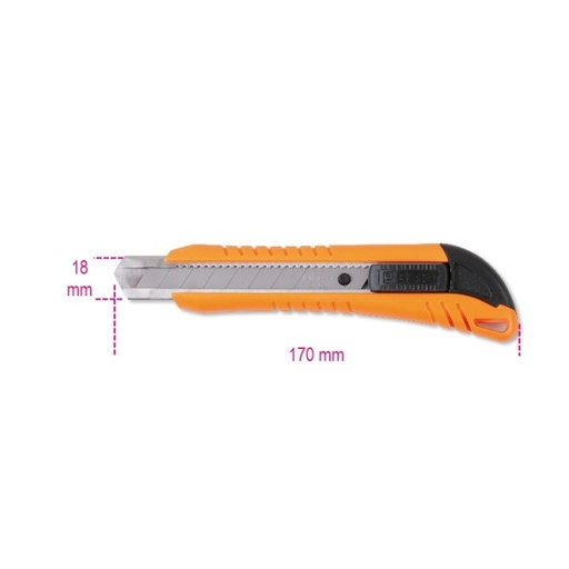 [BE017710000] 1771-UTILITY KNIFE WITH 3 BLADES 