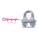 8016-13-WIRE ROPE CLIPS 