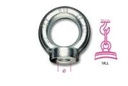 8542 ZM12-LIFTING EYE NUTS GALVANIZE 
