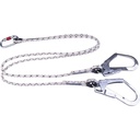 LO147150CDD DBL Rope Lanyard, W/O shock absorber 