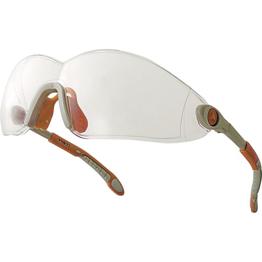 [DPVULC2ORIN] VULCANO2 CLEAR POLYCARB GLASSES Adj Arms 