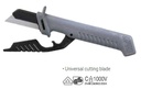Cable knife with trapezioid blade 
