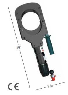 [ICPS120T] Hydraulic Cutting head D120mm PS120T 