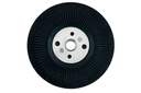 Backing pad 122 mm M 14, with cooling ri 