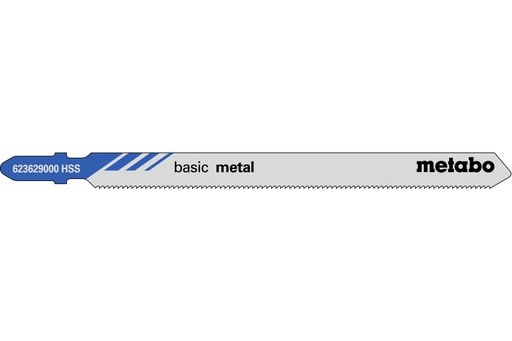 [ME623629000] 5 JIGSAW BLADES, METAL, CLASSIC, 106/1.2 MM 