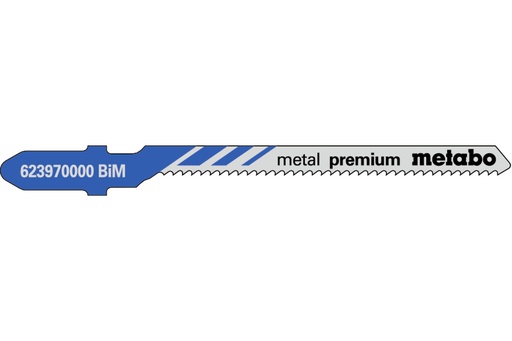 [ME623970000] 5 JIGSAW BLADES, METAL, PROFESS. 57/ 1.5 MM 