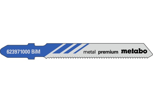 [ME623971000] 5 JIGSAW BLADES, METAL, PROFESSIONAL 51/1.2 MM 