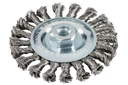 Steel wheel Wire Brush 115x0,5x12/M14