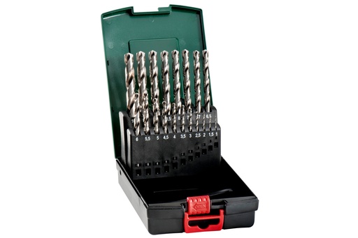 [ME627668000] Drill-Set "SP" HSS-G twist drills, plastic box, 19 pcs.