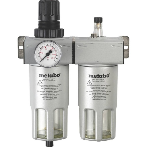 [ME80901063869] Service Unit FRL-180 1/4" 2-Tlg Manometer 0-12Bar 