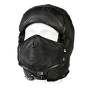 HA13 Black Cold Store Trapper Cap 