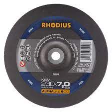 [RH200090] Steel Grinding Disc 230x7x22.23mm Depressed  T27 - ALPHA