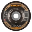 Inox Grinding Disc (115x6x22.23mm) Depressed  T27 - TOP