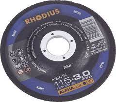 [RH200636] Steel Cutting Disc 125x3x22.23mm Depressed  T42 - ALPHA