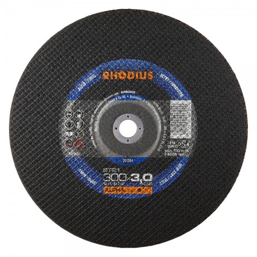 [RH201330] Steel Cutting Disc (350x3.5x25.40mm) Flat T41 - ALPHA