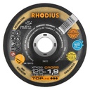 Inox Cutting Disc (125x1.9x22.23mm) Depressed  T27 - TOP