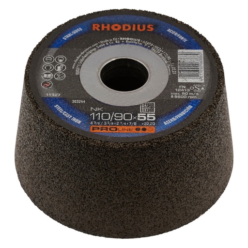 [RH303266] Cup wheels NK 60 110/90 x 55 x 22,23 