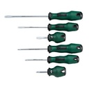 Cushion Grip Screwdriver Set 6Pc, Slotted, Philips 