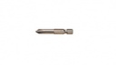 5Pc. 1/4" Hex Shank Bits, 50mm Length, Phillips #3 