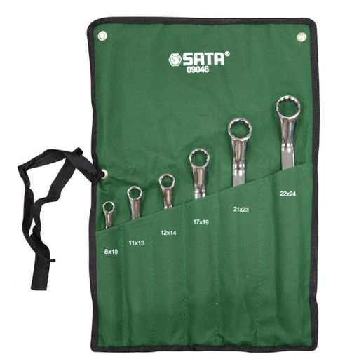 [SA9046] Offset Box Wrench Set 6 Pc. 