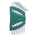 8Pc Offset Star Allen Key Set (T6-T25)